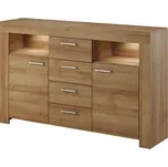 Piaski Komoda Sky SK155 Barva: Dub Riviera