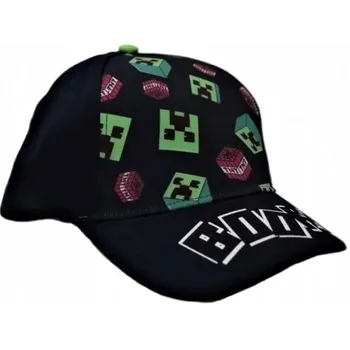 Kšiltovka Fashion UK Minecraft Boom tmavě modrá 52