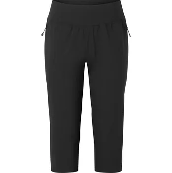 Dámské kalhoty Montane dámské softshellové 3/4 kalhoty Fem Tucana Lite Capri Pants Barva: black, Velikost: UK10/US6/EUR38/S