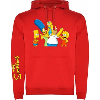 Chlapecká mikina Mikina Simpsonovi / Simpsons Family Barva: Bílá, Velikost: 122/128 - 6/7let