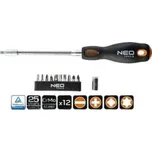 Ohebný šroubovák, 12 ks, , TOPEX, 04-212