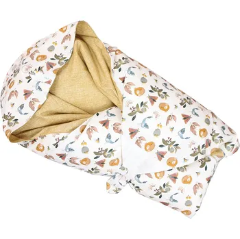 Zavinovačka Eva Kiedroňová Povlak - Dráček - Podzim zvířátka skořice