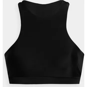 Dámské plavky 4F 4FSS23UBKTF021 DEEP BLACK Horní díl plavek US S