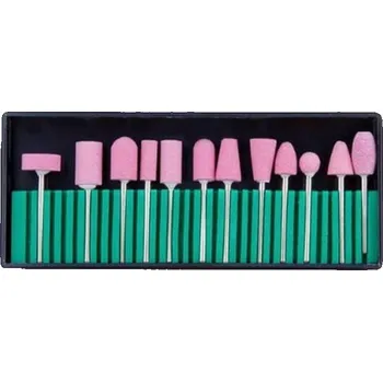 Allepaznokcie F0240S2 sada nástavců do brusky na nehty 12 ks