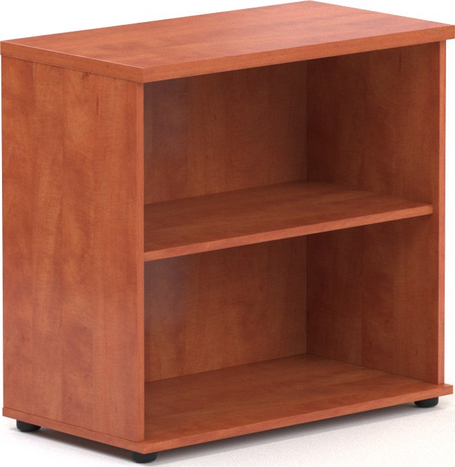 NABYTEK-DESIGNOVY.CZ - Kancelářský regál KOMFORT, 80×38,5×76 cm, bez dveří, calvados – SB280 03