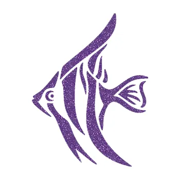 Polep vozidla SAMOLEPKA Ryba 024 levá akvarijní skalára (87 - Ultra Metalic fialová) NA AUTO, NÁLEPKA, FÓLIE, POLEP, TUNING, VLASTNÍ TEXT, TISK, AUTOSAMOLEPKY.cz, POLEPY, OBRÁZEK, LOGO, SAMOLEPKY