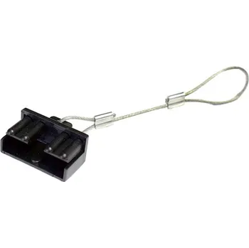 Síťový konektor UCHEN Krytka konektoru SC50 černá plast