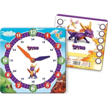 Hodiny Hodiny dětské školní Spyro 313049