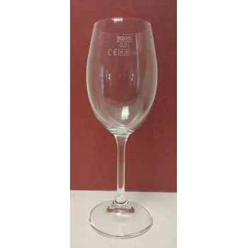 Sklenice Sklenice na víno Klara/Sylvia cejch 0,2 l