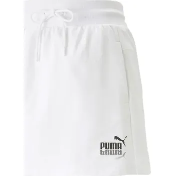 Dámská sukně Dámská sukně PUMA SUMMER SPLASH SWEAT SKIRT 5 677108-02 WHITE XS