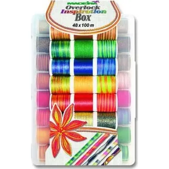 Nit Dekorativní šicí nitě Madeira Soft box (48x100m)