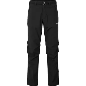 Pánská móda Montane pánské softshellové kalhoty Terra Pants - Běžná Délka Barva: black, Velikost: 34