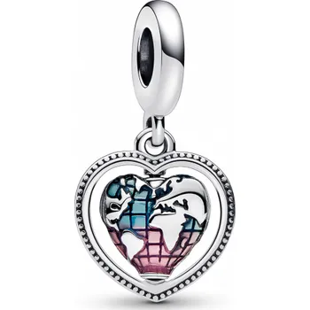 Dětské navlékací korálky PANDORA korálek Rodina ve tvaru "globusu" 792240C01