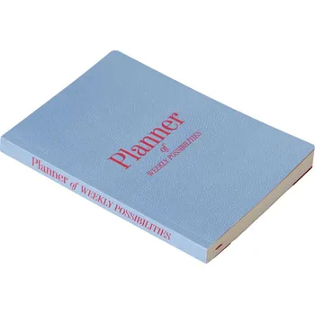 Kalendář Nedatovaný týdenní plánovač Printworks 238 stran modrý