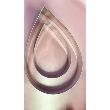 Forma na pečení Dortový ráfek – Kapka (rovná) malá