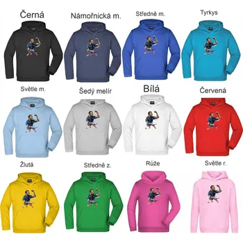 Dámská mikina Bavlněná Mikina Kylian Mbappé PSG Barva: Bílá, Velikost: 4XL