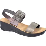 Scholl CRISTINA cínové dámské zdravotní sandály s paměťovou stélkou