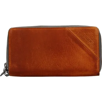 Peněženka Lagen dámská peněženka kožená JK-200/D - hnědá/šedá - CARAMEL/GREY + doprava zdarma