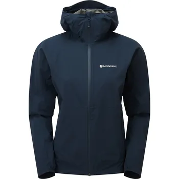 Dámská větrovka Montane dámská strečová nepromokavá bunda Fem Minimus Lite Jacket Barva: Eclipse Blue, Velikost: UK16/US12/EUR44/XL