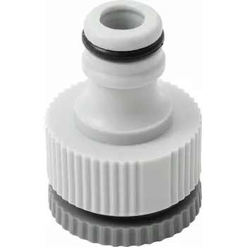 Extol Craft Rýchlospojka na záhradný ventil plastová 3/4", adaptér na 1/2", 3/4", adaptér na 1/2", vnútorný závi