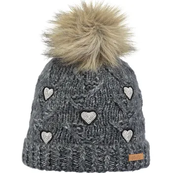 Cyklistické kalhoty Dětská pletená čepice Barts Muriel charcoal