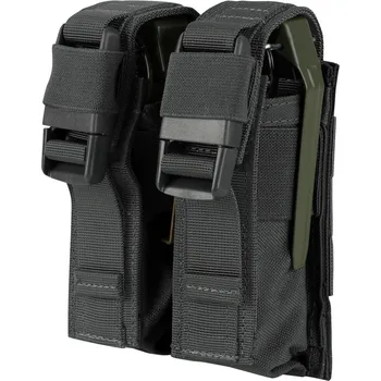 CONDOR OUTDOOR Sumka MOLLE FLASHBANG dvojitá granátová ČERNÁ