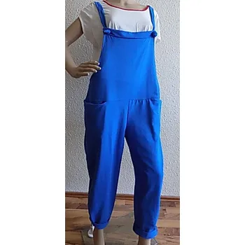 Dámské džíny Bavlněný overal modrý