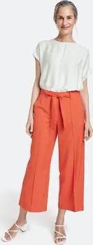 Dámské kalhoty Gerry Weber letní široké kalhoty 822090 66233 60702 Oranžová 36