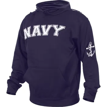 Pánská mikina Mikina NAVY s kapucí MODRÁ XXL - Není skladem