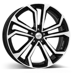 Alu disk DEZENT TA dark 8x20, 5x112, 66.6, ET27 Black/polished