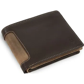 Hnědá pánská kožená peněženka 513-5501-47