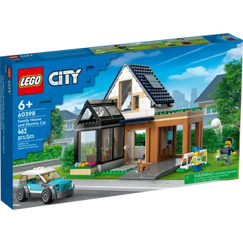 Stavebnice LEGO LEGO City 60398 Rodinný dům a elektromobil