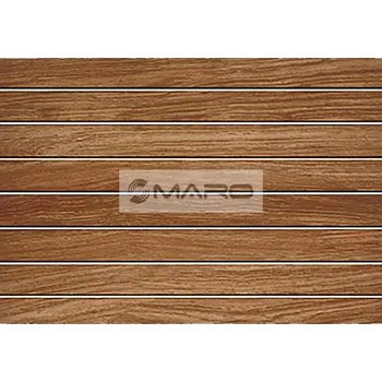 Obklad Tubadzin Madeira Dekor Brown A 25 x 36 cm, matný, TU.MAD.BRO1A