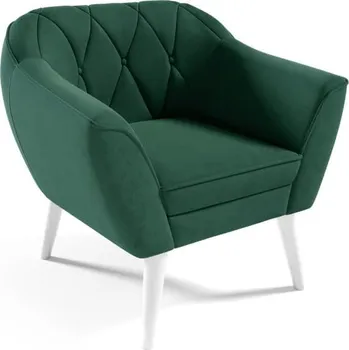 Křeslo Křeslo Victoria - Velutto 10 Barva nožiček: Bílá