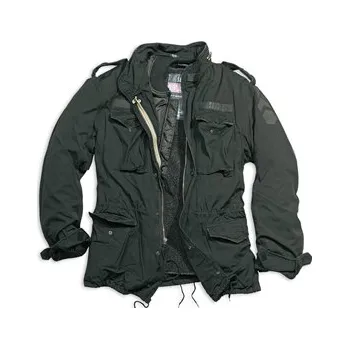 Pánské oblečení Bunda US M65 REGIMENT s vložkou ČERNÁ