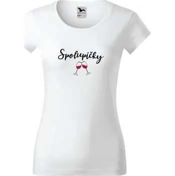 Dámské tričko Dámské tričko Spolupičky Barva: Bílá, Velikost: XL