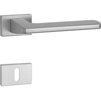 Dveřní kování AS - YUKA - RT 7S rozety BB, klika/klika OCS - Chrom broušený