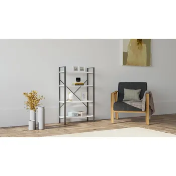 Knihovna ASIR Knihovna MINA bílá černá