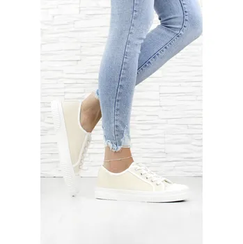 Dámské tenisky Seastar Béžové plátěné tenisky PC19BE Velikost: 36