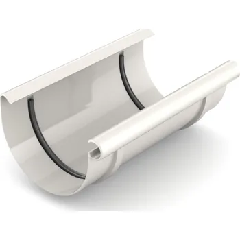 okap BRYZA Spojka žlabu plastová Ø 150 mm, Bílá RAL 9010