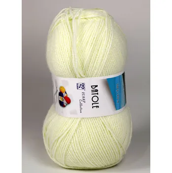Příze Pletací příze Vlnap BATOLE 57207 smetanová, klasická, 100g/416m