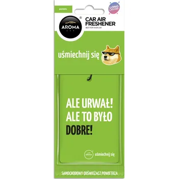 Vůně do auta Osvěžovač vzduchu AROMA CAR LETS SMILE Pomelo - A10666