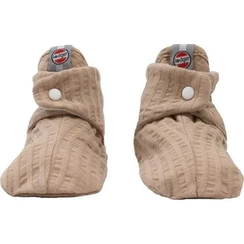 Kojenecké oblečení LODGER Prodyšné capáčky Slipper Seersucker Beige 3 - 6 m