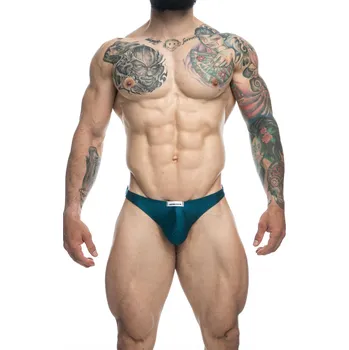 Pánské erotické prádlo Justin+Simon Classic Tanga Petrol Velikost M