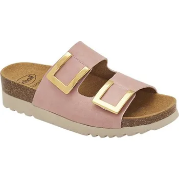 Dámská zdravotní obuv obuv Scholl MONTEREY 2 STRAPS - růžové dámské zdravotní pantofle