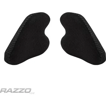 Helma na motorku Náhradní lícnice helmy TroyLeeDesigns Stage Cheek Pads Black 15 mm