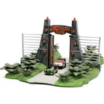 Jurassic Park - he Gate Diorama 16 cm