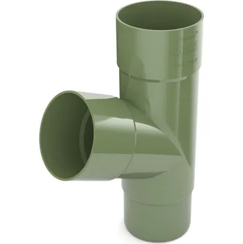okap BRYZA Odbočka svodu plastová Ø 90 mm, Zelená RAL 6020