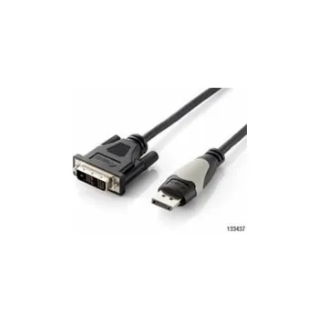 Video kabel Výbava DisplayPort – kabel DVI-D 2m černý (119336)