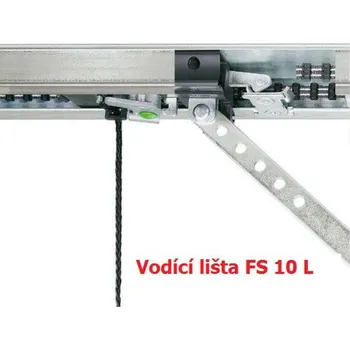 Garážová vrata Vodící lišta FS 10 L - k pohonu Hörmann